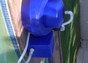 Blue filter and pressure chamber